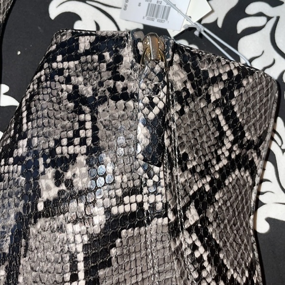 Faux Snakeskin Booties - Picture 6 of 7